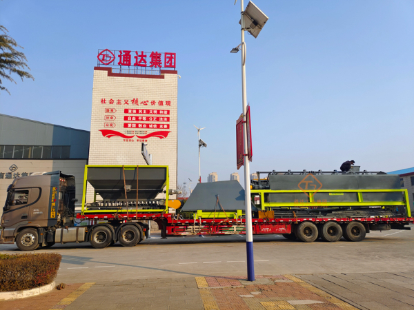 有機(jī)肥生產(chǎn)線(xiàn)發(fā)往江西南昌